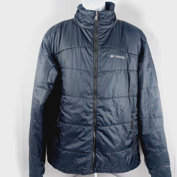 Columbia Men's Black Omni-Heat Interchange Padded Puffer Jacket Size L - Picture 2 of 14